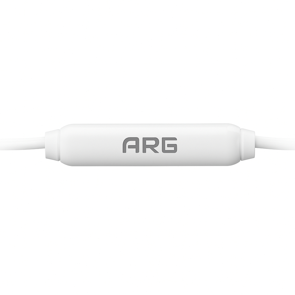 ARG құлаққаптары Earphones Mini Jack White - фото 2