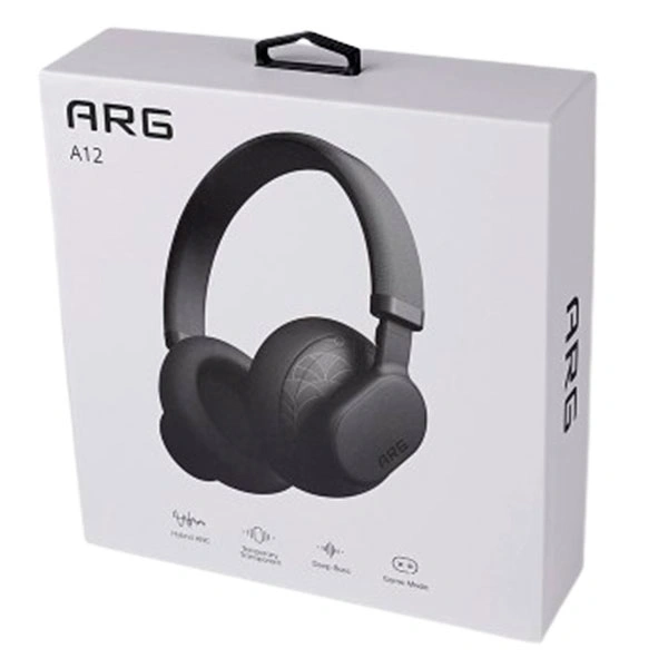 Наушники накладные ARG A12 Black - фото 5