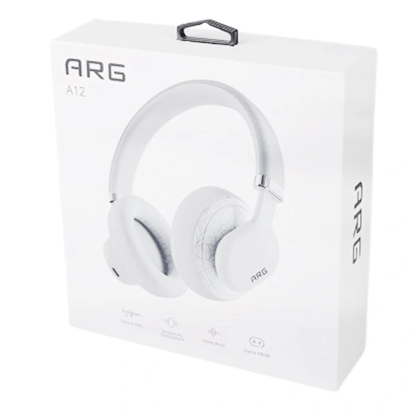 Наушники накладные ARG A12 Grey - фото 4