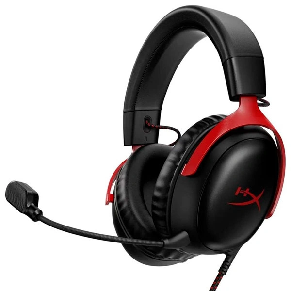 HyperX ойын гарнитурасы Cloud III Gaming Headset 727A9AA Red - фото 2