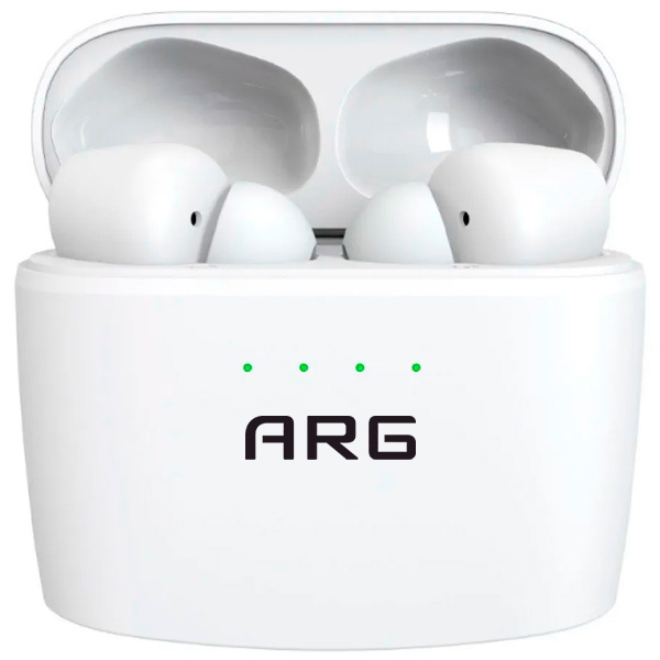 Жиынтық TWS Құлаққаптар ARG J8 Ақ + сыйлық жиынтығы - фото 2