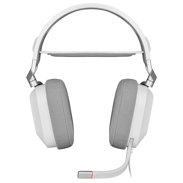 Игровая гарнитура Corsair HS80 RGB USB Headset White - фото 3