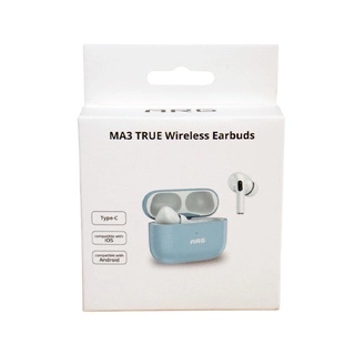 TWS Наушники ARG MA3 Blue - фото 5