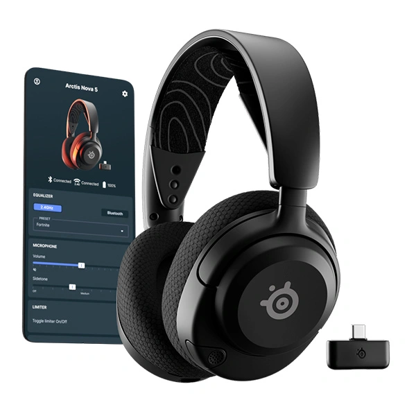 Гарнитура игровая SteelSeries Arctis Nova 5 Black - фото 3
