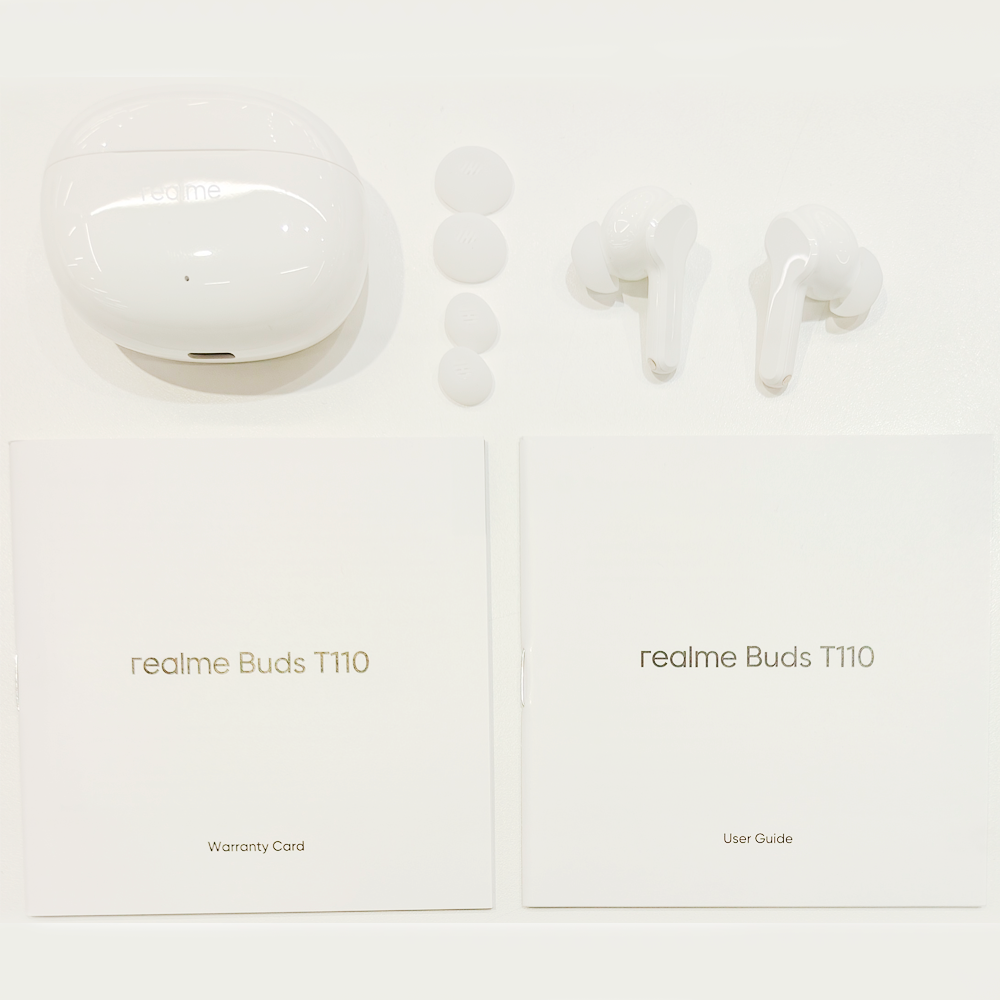 Наушники Realme Buds T110 RMA2306 (White) - фото 4