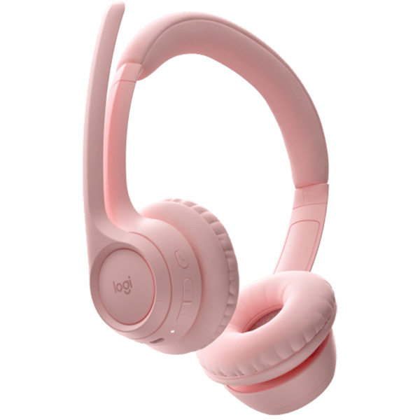 Беспроводная гарнитура Logitech Zone 300 - ROSE - BT - EMEA28-935, 981-001412 - фото 4