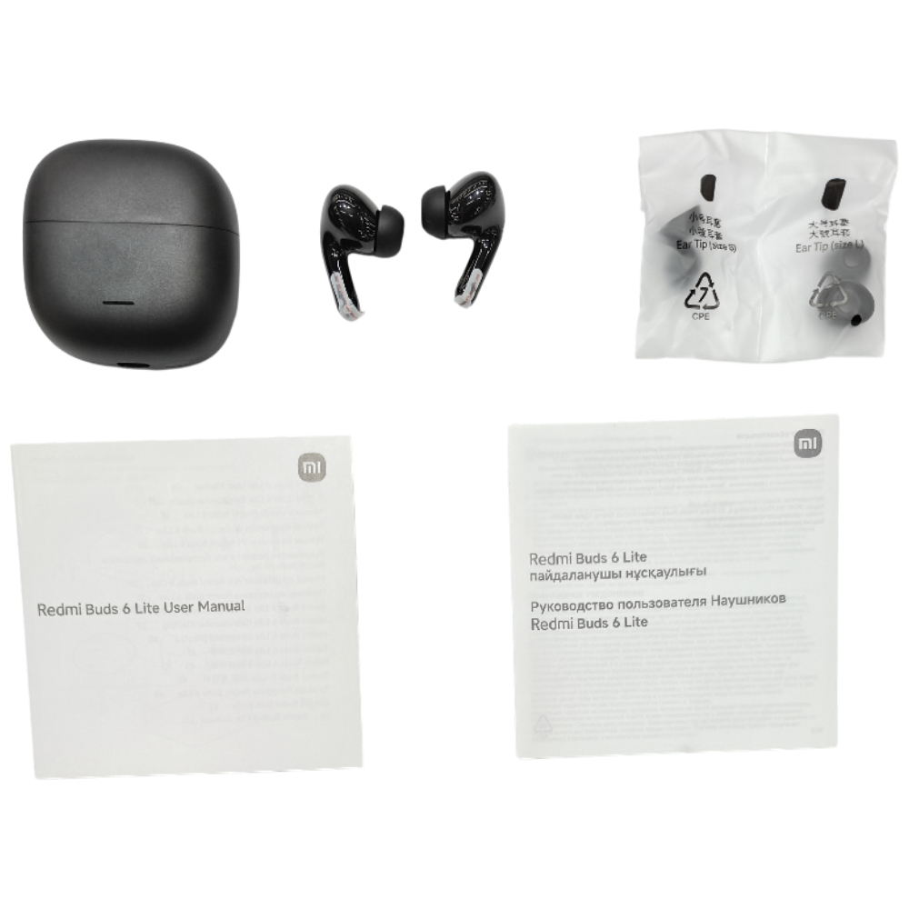 Redmi құлаққаптары Buds 6 Lite Black - фото 6