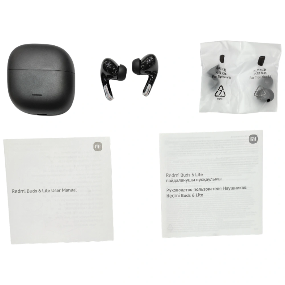 Наушники Redmi Buds 6 Lite Black Buds 6 Lite Black - фото 7