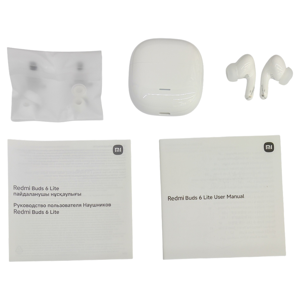 Redmi құлаққаптары Buds 6 Lite White - фото 6