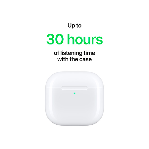 Наушники Apple AirPods 4th Gen (MXP63ZE/A) - фото 6