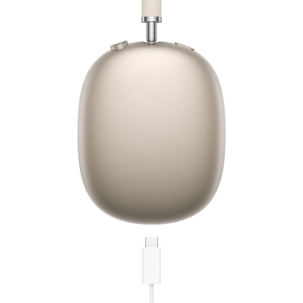 Наушники Apple AirPods Max 2rd Gen Starlight (MWW53ZE/A) - фото 4