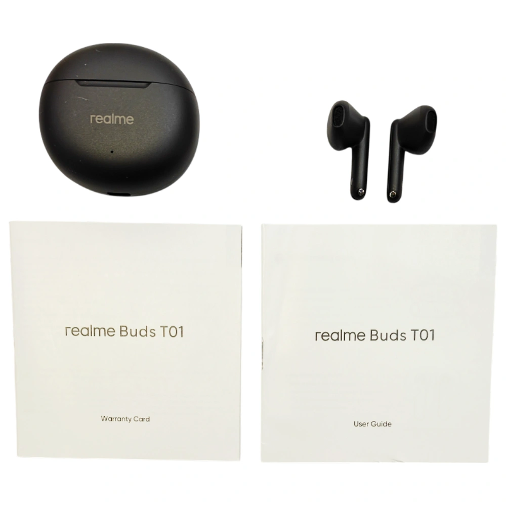 Наушники Realme RMA2406 (BUDS T01 TR) Black - фото 5