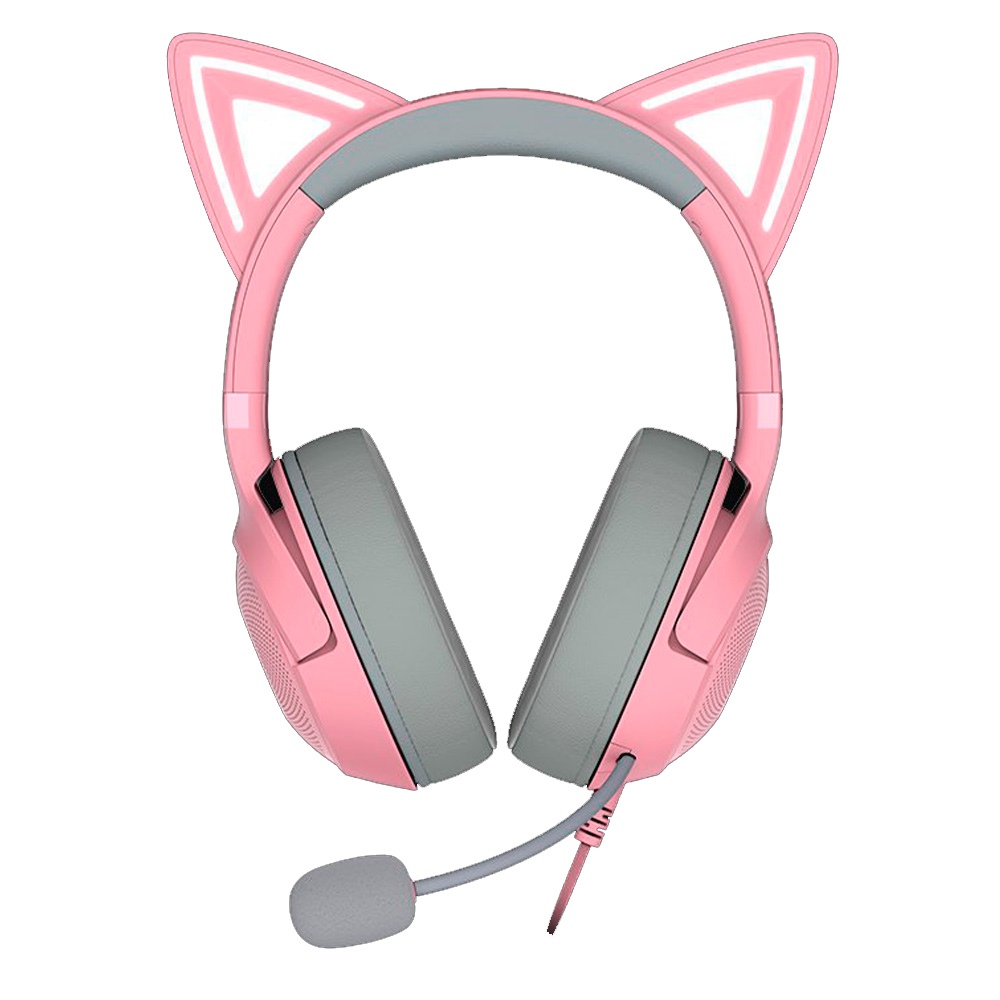 Гарнитура Razer Kraken Kitty V2 - Quartz, RZ04-04730200-R3M1 - фото 2