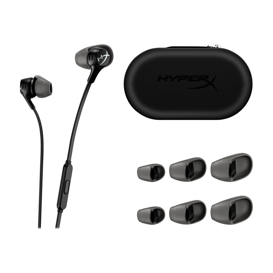 Наушники с микрофоном HyperX Cloud Earbuds II Black 70N24AA - фото 3