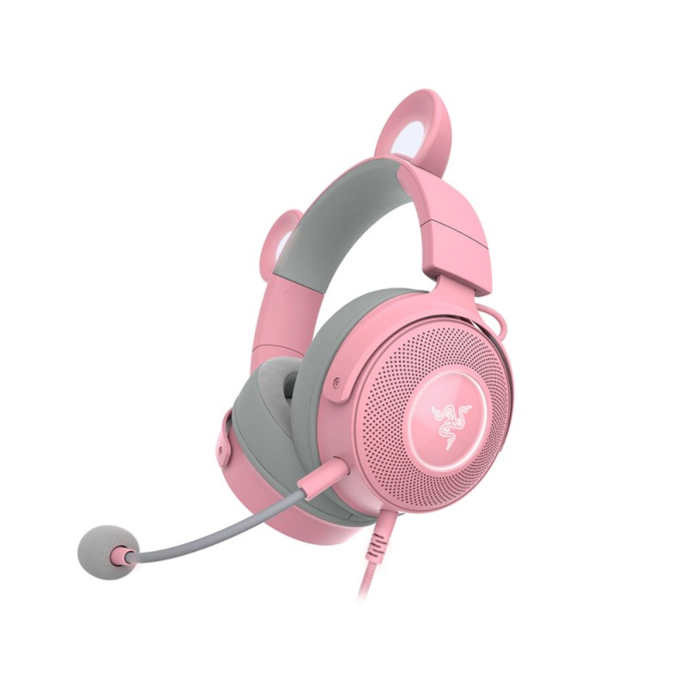 Гарнитура Razer Kraken Kitty V2 - Quartz, RZ04-04730200-R3M1 - фото 3