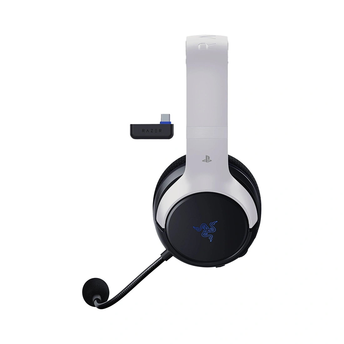 Гарнитура Razer Kaira Hyperspeed for PlayStation 5 - White  - фото 2