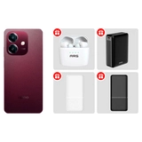 OPPO смартфон жинағы A3x 4/128GB Nebula Red + сыйлық жинағы