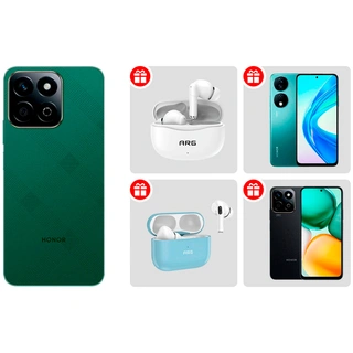 Комплект Смартфон Honor x7c 6/128GB Forest Green + подарочный комплект