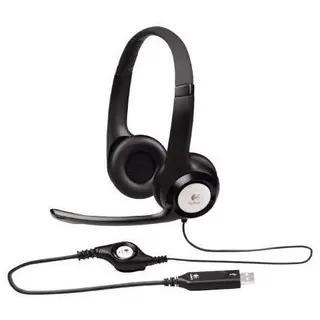 Logitech гарнитурасы USB Headset H390 (Black) - фото 2