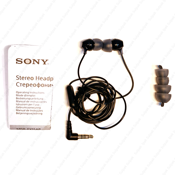 Наушники Sony MDR-EX15AP Black