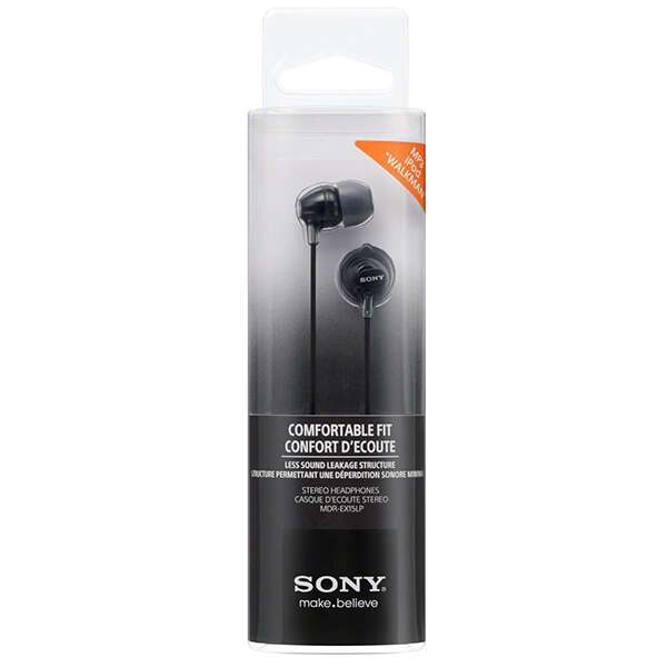 Sony құлаққаптары MDR-EX15AP (Black)