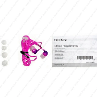 Sony құлаққаптары MDR-EX15LP (Purple)