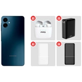 Жиынтық TWS Наушники ARG J8 White + Смартфон Samsung Galaxy A06 4/64GB Black + Power Bank ARG 20000mAh Black (ARG20000TB20) + Power Bank Acron 10000XW10 10000mAh White + Power Bank Acron 10000XB10 10000mAh Black 