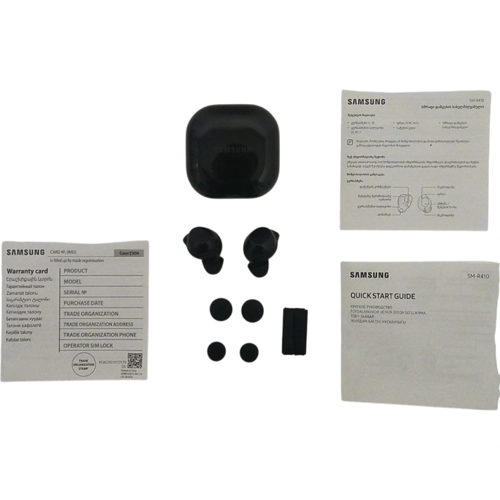 TWS Наушники Samsung Galaxy Buds Core SM-R410NZKACIS Black - фото 7
