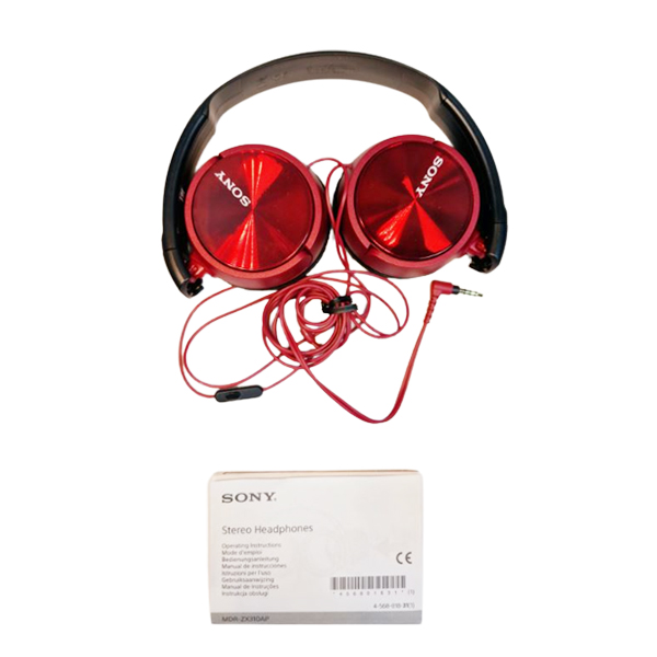 Sony құлаққаптары MDRZX310APRQ (Red)