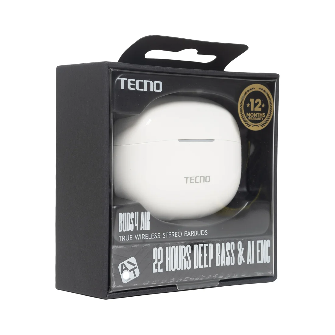 Наушники TECNO Buds 4 Air BD04 Air White  - фото 2