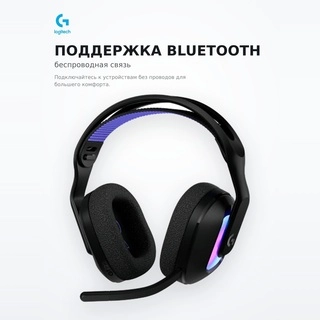 Игровые беспроводные наушники Logitech G522 LIGHTSPEED Wireless Gaming Headset - BLACK, 981-001544
