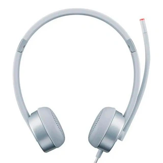 Гарнитура обычная Lenovo 100 Stereo Headphones GXD1E71386 White - фото 2