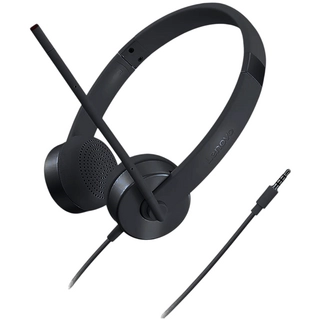 Гарнитура обычная Lenovo 100 Stereo Headphones GXD1E71386 Black - фото 3