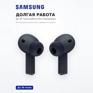 Samsung TWS құлаққаптары Galaxy Buds 3FE Black (SM-R420NZKACIS) - фото 3