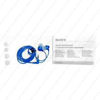 Sony құлаққаптары MDR-EX15LP (Blue)