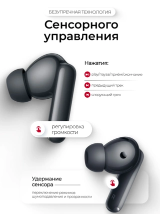 TWS Наушники HUAWEI FreeBuds 7i Black Conch-T010 - фото 5