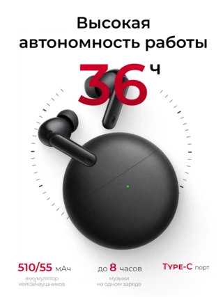 TWS Наушники HUAWEI FreeBuds 7i Black Conch-T010 - фото 3