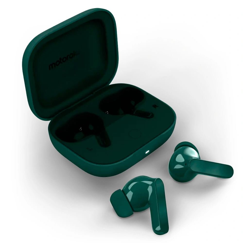 TWS наушники Motorola Moto Buds Bass Posy Green