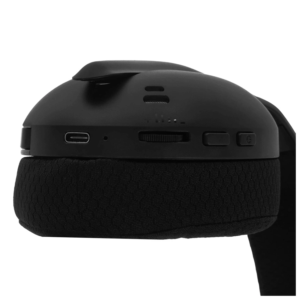 Наушники-гарнитура беспроводные Defender Triple BT/2.4G черный - фото 5