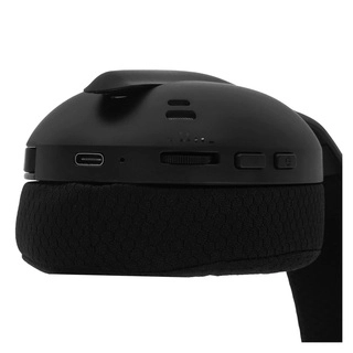 Наушники-гарнитура беспроводные Defender Triple BT/2.4G черный - фото 5