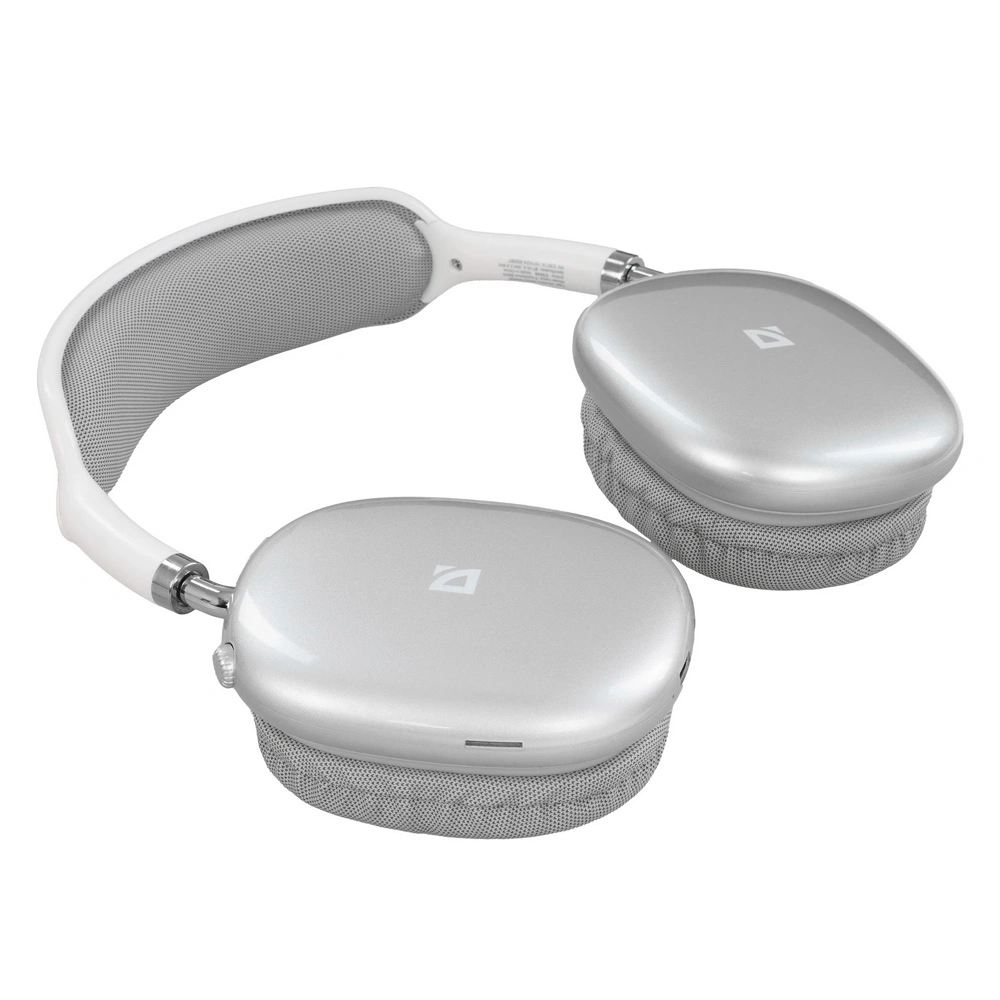 Наушники-гарнитура беспроводные Defender FreeMotion B645 серый - фото 4