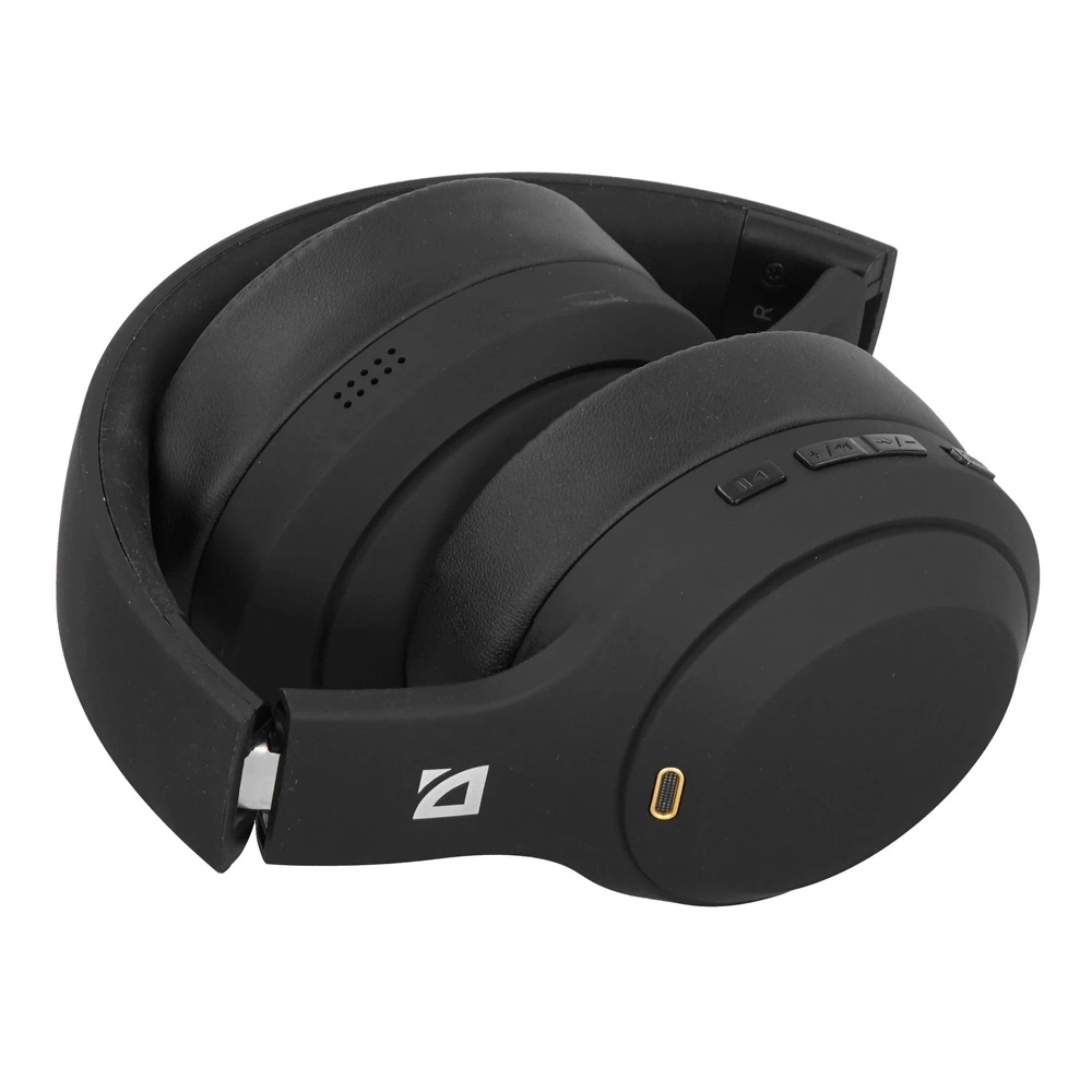 Наушники-гарнитура беспроводные Defender FreeMotion B695 черный - фото 4