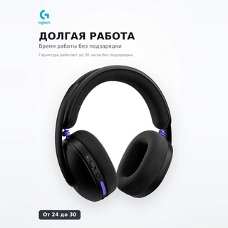 Игровая гарнитура беспроводная Logitech G325 Lightspeed, Black 981-001524 - фото 3