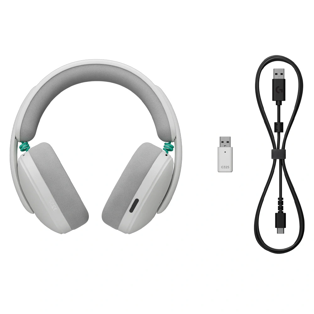 Игровая гарнитура беспроводная Logitech G325 Lightspeed, White 981-001531 - фото 5