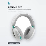 Logitech сымсыз ойын гарнитурасы G325 Lightspeed, White 981-001531 - фото 3