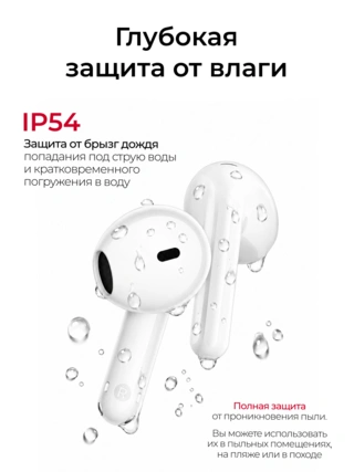 Наушники Redmi Buds 8 Active White M2537E1 - фото 4
