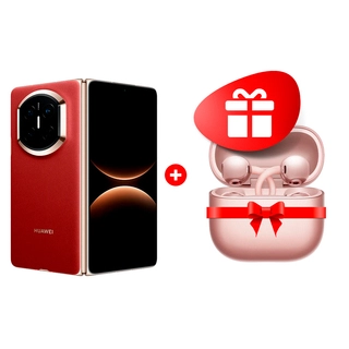 Жиынтық TWS Наушники HUAWEI FreeClip2 Rose Gold Robin-T11 + Смартфон Huawei Mate X7 16/512GB Red 