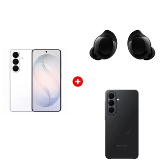 Жиынтық TWS Наушники Samsung Galaxy Buds Core SM-R410NZKACIS Black + Смартфон Samsung Galaxy S26 12/512GB White  + Чехол Samsung для Galaxy S26 Slim Magnet Case 