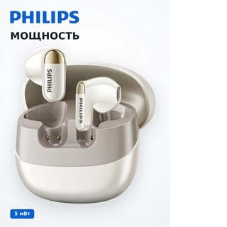 TWS Наушники Philips TAT2169 White - фото 5