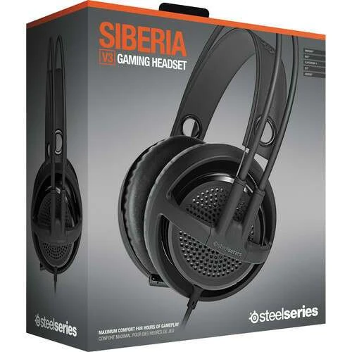 Игровые наушники SteelSeries Siberia v3 Headset - Black 61357 - фото 2